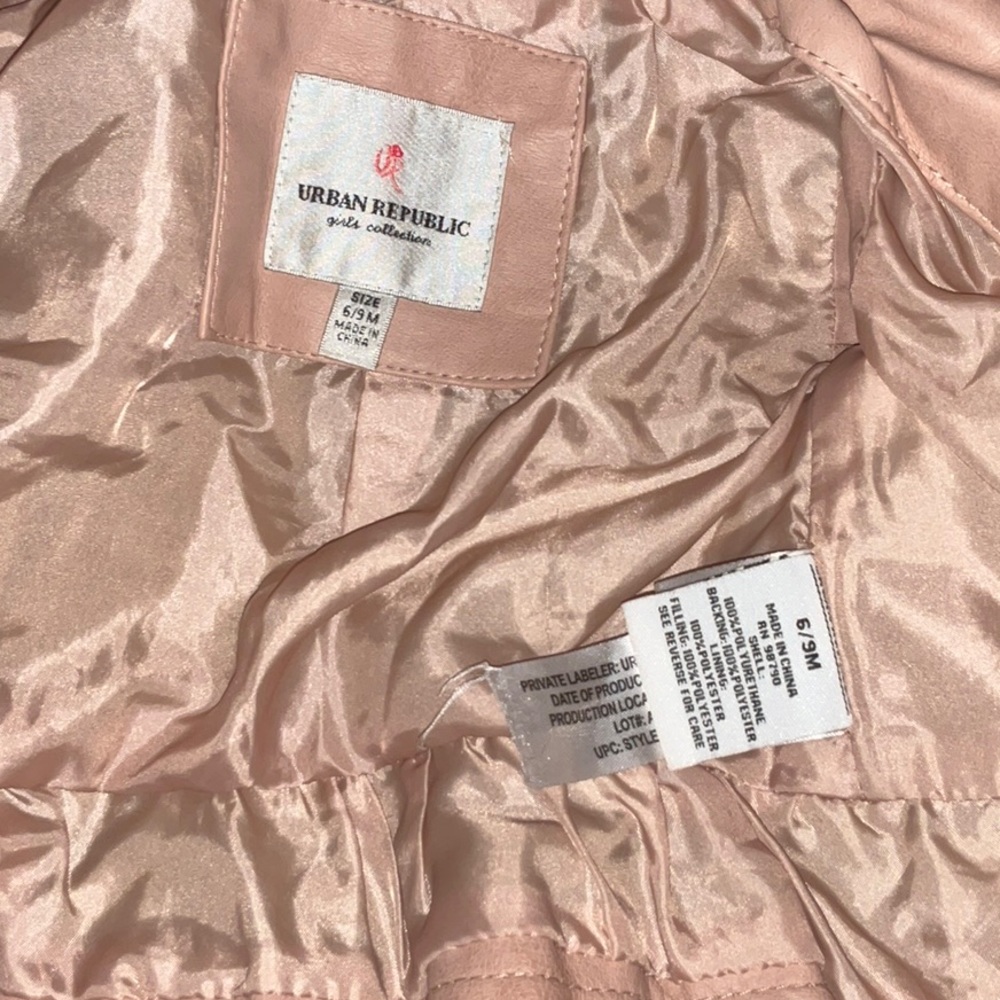 Pink Leather Jacket - Picture 6 of 6